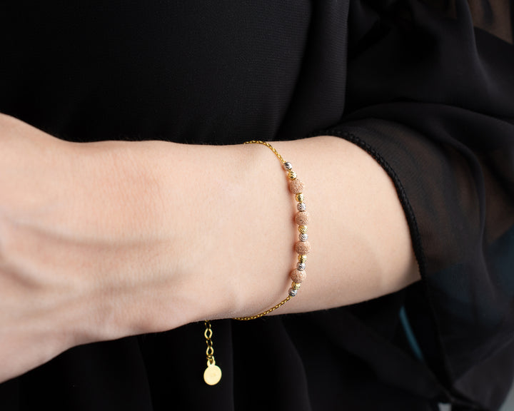 Copy of 3 Colours 4 Ball Bracelet