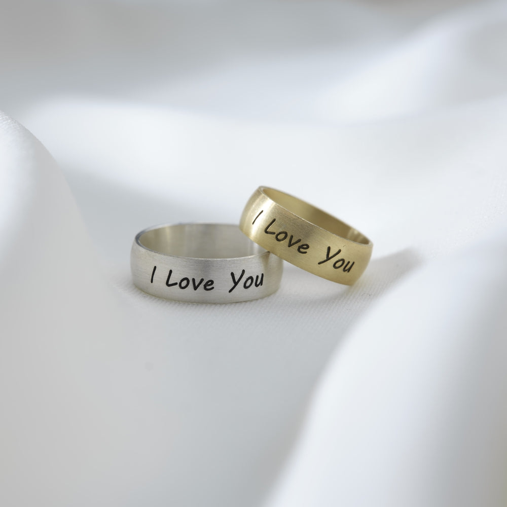 I love you Wedding  / Engagement Rings for Couple