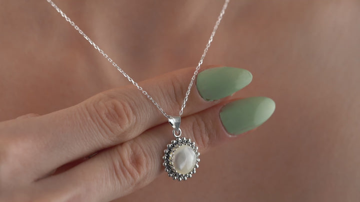 White Pearl Necklaces - Birthstone Necklace