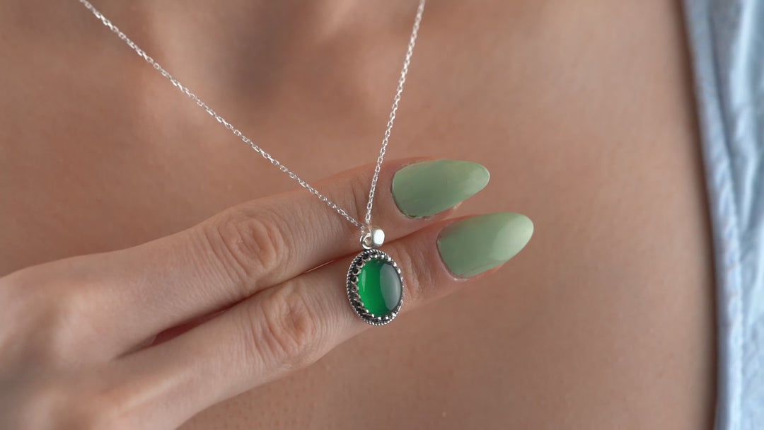 June  Birthstone Necklace