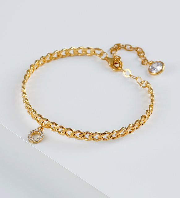 Initials Letter Bracelet - Italian Style - HULYAH