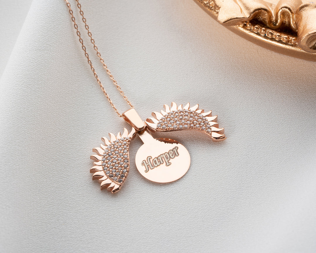 Personalised Sun Necklace