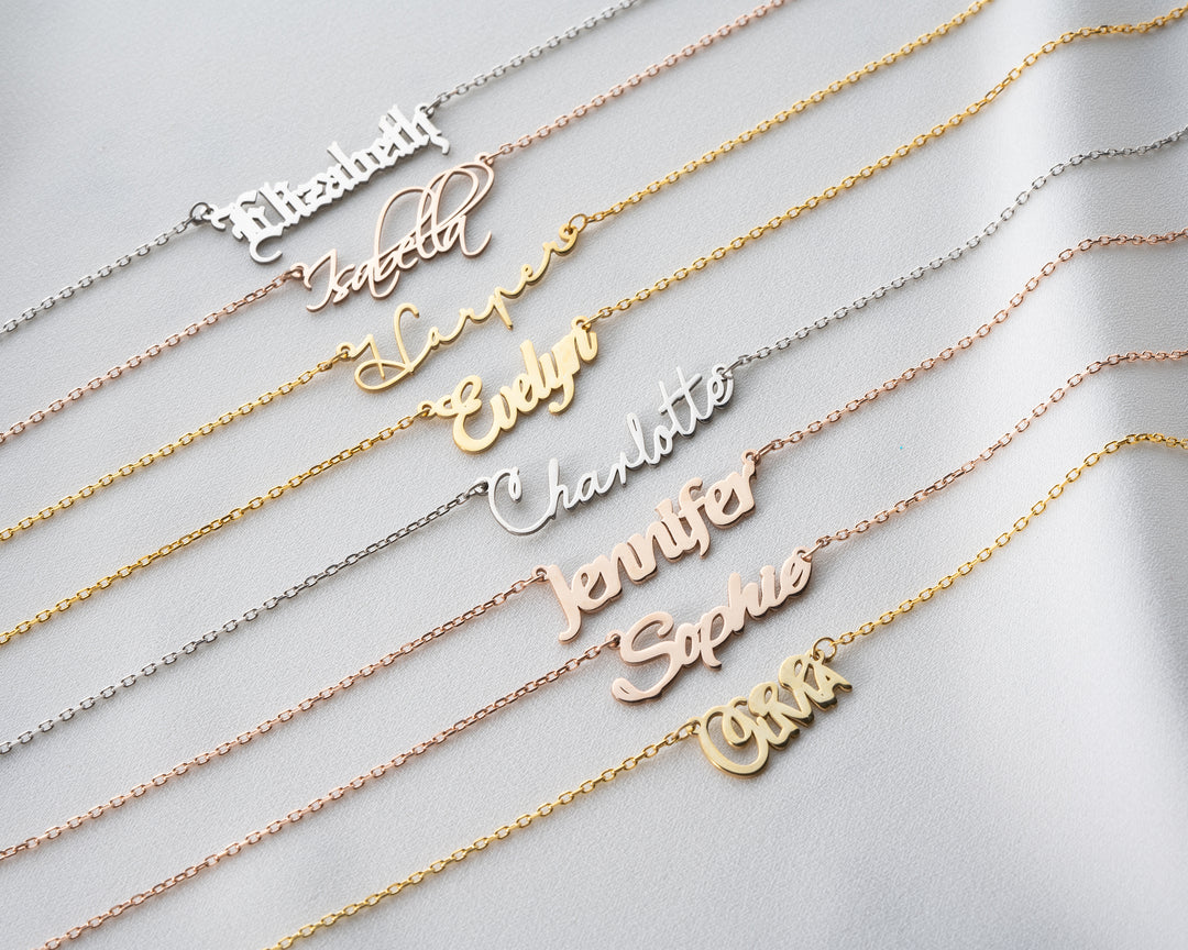 Personalised Name Necklace in ANY Language