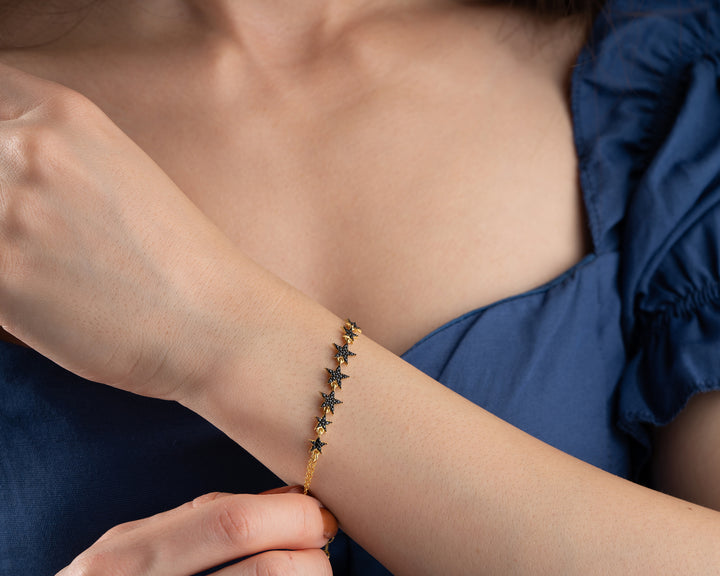 Seven Stars Galaxy Bracelet