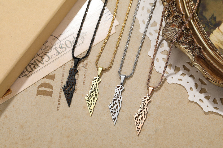La Tahzan Palestine Necklace P2
