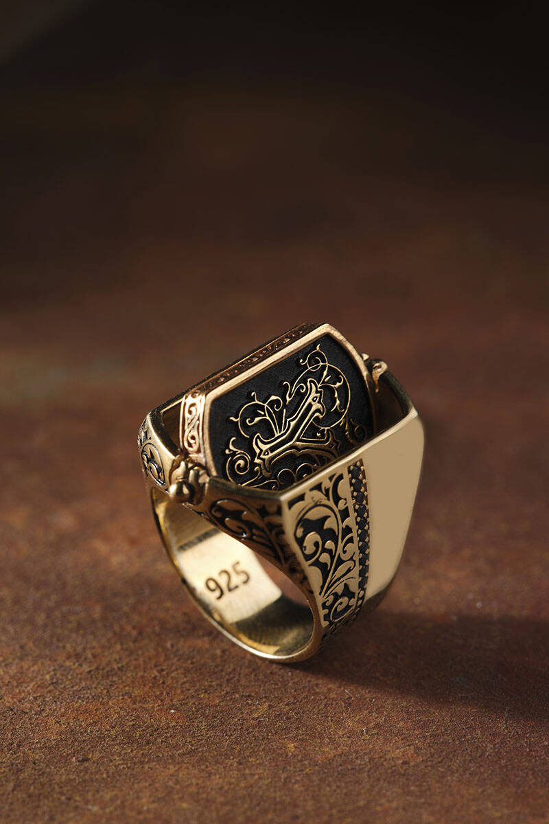 Personalized Premium Men Ring - Hulyah London