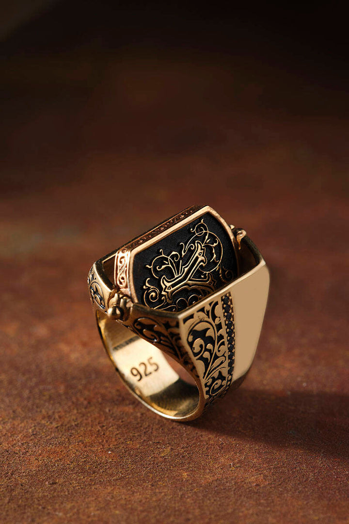 Personalized Premium Men Ring - Hulyah London