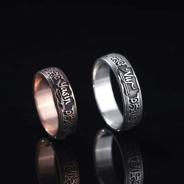 Personalized Wedding / Engagement Rings for Couple